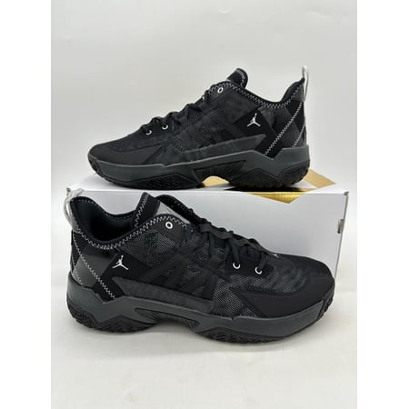 Jordan One Take 2 Men's Size 11 Triple Black Basketball Shoes CW2457 001