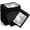 Black&Clear Window, variant on EP 200 PCS Resealable Foil Pouch Bags 4 x 6 Inches, Black Mylar, Resealable Bags for Food Storage, Jewelry, and Small Business Packaging