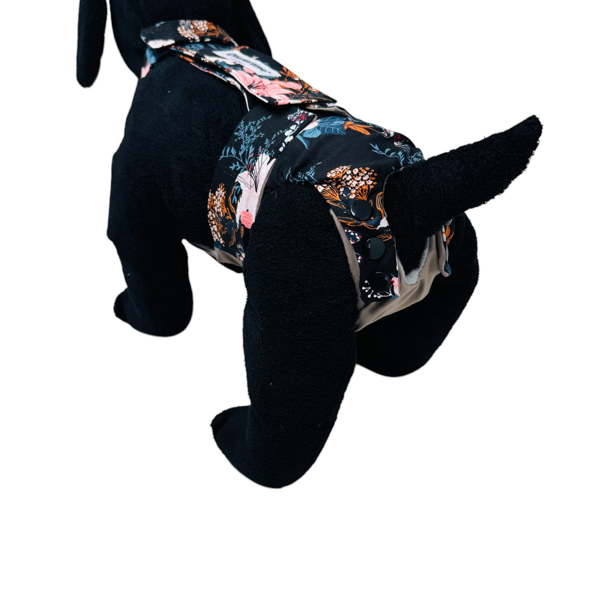 Barkertime Blossom Boogie Dog Diaper Snappy Overall