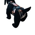 thumbnail image 5 of Barkertime Blossom Boogie Cat Diaper Snappy Overall, 5 of 6