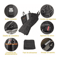 thumbnail image 3 of Funda Impermeable Cubre Asiento Para Mascotas Perro De Auto negro, 3 of 5