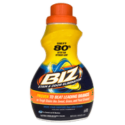 Biz Stain & Odor Eliminator Liquid, 50 Fluid Ounce