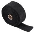 thumbnail image 5 of 16FT Black High Heat Insulation Exhaust Pipe Wrap Tape Cloth for Car Motorcycle, 5 of 5