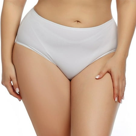 

Plus Size Women Panties Underwear High Waist Daily Briefs Sexy Seamless Panties
