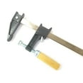 thumbnail image 4 of Set of 2 - 12" Steel Bar Clamp with Metal Ratcheting System and Quick Release Suitable for a Wide Range of Woodworking and Metalworking, 4 of 7