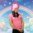 thumbnail image 3 of Gorro de disfraz de My Little Pony Pinkie Pie, tejido Laponia, 3 of 4