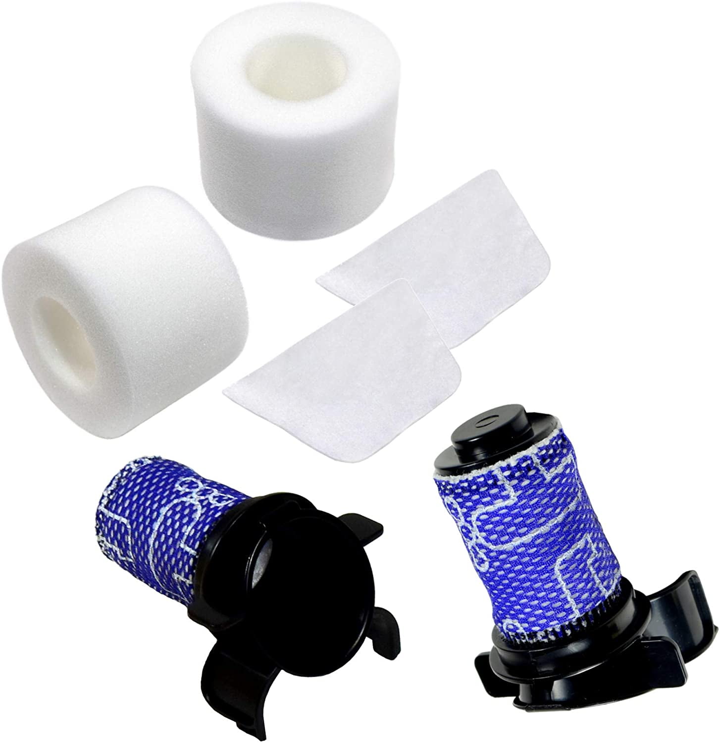 Pack of 4 Spares2go Filter Frame for Shark IONFlex DuoClean IF180 IF200 IF201 IF202 IF203Q IF205 Vacuum Cleaner 