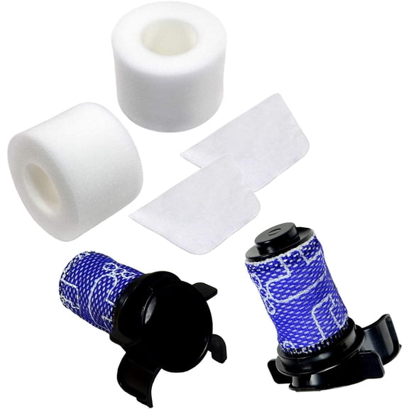 HQRP 2-Pack Filter Kit for Shark IONFlex DuoClean IF200W IF251 IF252 IF285 UF280 IF200 IF201 IF202 IF205 IF203Q IC205 IC205CCO IF281 IF282 MultiFLEX Cordless Vacuum