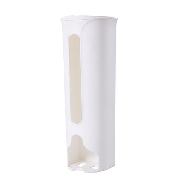 Bolsa De Basura Caja De Almacenamiento Caja De Plástico De Basura Cocina Blanco
