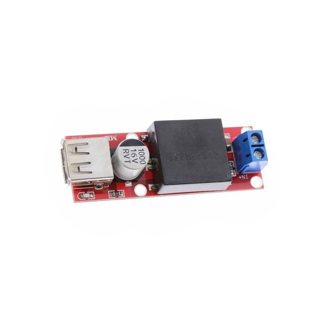 Módulo reductor Inteprter DC 7V-24V 4A convertidor de voltaje USB