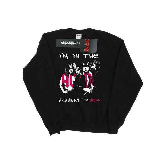 AC/DC Womens I'm On The Highway To Hell Sweatshirt