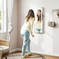 thumbnail image 2 of LED Jewelry Cabinet w/ Full Length Mirror Jewelry Storage Organizer, White, 2 of 10
