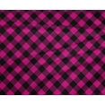 thumbnail image 4 of oneOone Polyester Lycra Fuschia Pink Fabric Check Sewing Fabric By The Yard Printed Diy Clothing Sewing Supplies 56 Inch Wide, 4 of 4