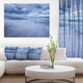 thumbnail image 1 of Stormy Clouds Over Ocean - Modern Seascape Canvas Artwork, 1 of 3