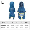 thumbnail image 2 of Waterproof Puppy Dog Raincoats With Hood For Small Medium Dogs, 2 of 5