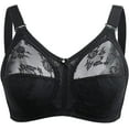 thumbnail image 4 of Women's Plus Size Minimizer Sleep Unlined Full Coverage Lace Wirefree Bra 38DD, 4 of 9