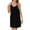 Black, variant on Scyoekwg Dresses for Women Sundress Crew Neck Tank Beach Mini Dresses Loose Sleeveless Solid Color Dresses Summer Women's Casual Dresses (Army Green,M)