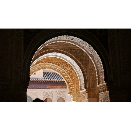 LAMINATED POSTER Islamic Art Alhambra World Heritage Site Granada Poster Print 24 x