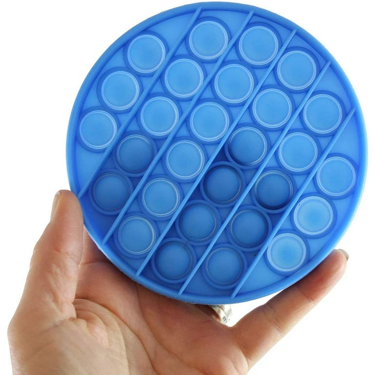 1 Circle Bubble Pop Game - Silicone Push Poke Bubble Wrap Fidget