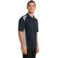 thumbnail image 4 of CornerStone Select Snag Proof Two Way Colorblock Pocket Polo-M (Dark Navy/ Light Grey), 4 of 6
