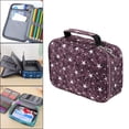 thumbnail image 4 of Estuche para Lápices de 72 Bolígrafos, Gran Capacidad, con Cremallera, 36 Bolsillos, Organizador, Bolsa de Papelería para Suministros Escolares Y Rojo perfecl Estuche, 4 of 8