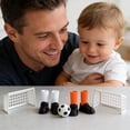thumbnail image 2 of Mini Finger Soccer Game Set Desktop Fingertip Football Leisure Kit Portable Tabletop Interactive Pastime for Office Home Desktop Casual Entertainment and Relaxation, 2 of 5