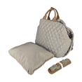 thumbnail image 1 of Bolsa de viaje de portador de mascotas Bolsa de viaje anti -Slip Bag Cat Travel Travel Bags para perros pequeños para gatos pequeños y medianos gatito Blanco gris, 1 of 9