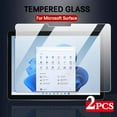 thumbnail image 2 of 2PCS Screen Protector For Microsoft Surface Pro 4 5 6 7 8 X 9 13'' 12.3 Go 2 3 Protective Film Anti Scratch Clear Tempered Glass 2Pcs Go 3, 2 of 6