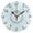 Black, variant on Lions with Crowns on Heads Cute Round Wall Clock Silent Analog Battery Operated Black Pointer Home Decor 9.84" Diameter