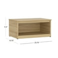 thumbnail image 6 of Mainstays Ardent Open Shelf Modular Storage System, Euro Oak, 6 of 18