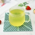 thumbnail image 2 of Folding Placemats, Insulation Mats, Tableware Coasters Portable Household Storage Placemats Kitchen, 2 of 5