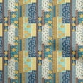 thumbnail image 1 of oneOone Cotton Cambric Brown Fabric Floral Sewing Material Print Fabric By The Yard 42 Inch Wide, 1 of 6