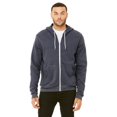 thumbnail image 1 of Bella + Canvas Unisex Poly-Cotton Fleece Full-Zip Hoodie, 1 of 3
