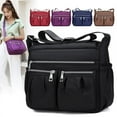 thumbnail image 1 of Sac à Bandoulière Multi-Poches Grande Capacité Imperméable pour Femmes Sac à Main Léger en Nylon, 1 of 7