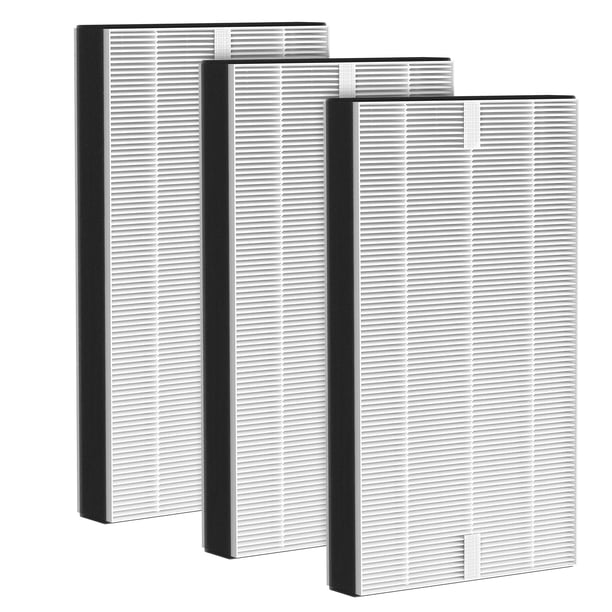 Paquete de 3 filtros de repuesto F1 True HEPA para 3M Filtrete