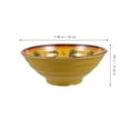 thumbnail image 3 of Instant Noodles Bowl Steamed Rice Soup Bowl Durable Melamine Kitchen Tableware, 3 of 8