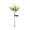Orange, variant on KGJQ Garden Light Solar Powered Flower Shape Outdoor Yard Light Waterproof Scratch-Resistant Small Size Garden Lamp