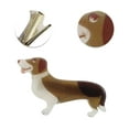 thumbnail image 4 of Unique Bargains 1 Pc Lovely Cartoon Dog Hair Clips for Home White Brown, 4 of 5