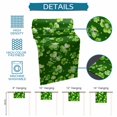 thumbnail image 6 of St. Patrick's Day Table Runner 72 Inches, Spring Shamrock Leaves Polka Dots Dark Green Bed Runner Dresser Scarves Tabletop for Indoor Outdoor Parties/Ceremony/Banquet, 13" x 72", 6 of 8