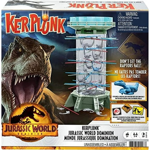 ¡Kerp Punk! Juego de los Raptors Jurassic World Dominion con Tower & To