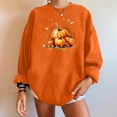 thumbnail image 1 of Meichang T-Shirts de l'Action de Grâce pour Femmes Sweatshirts Graphiques Citrouille Merci Sweatshirts à Manches Longues Col Rond Surdimensionnés, 1 of 4