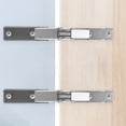 thumbnail image 3 of 2Pcs Professional 90 Degree Folding Door Shelf Hinge Hidden Bracket Furniture Parts, 3 of 6