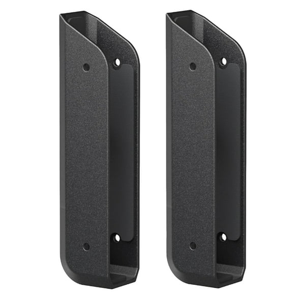 2pcs Wall & Under Desk Laptop Mount Holder,Anti-Scratch Pads,Universal for Keyboards,T pwm25
