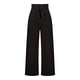 thumbnail image 3 of Pantalones Palazzo de Pierna para Mujer, con Cinturón, Cintura Alta, Informales, Holgados, Largos y con Bolsillos. Negro S, 3 of 8
