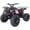 Red, variant on Vitacci Cougar 169cc ATV with Automatic Transmission and Reverse