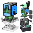 thumbnail image 1 of Portátil de alto brillo 2 líneas Nivel láser 3 ° Herramienta de nivelación autonivelante Lí Abanopi Nivel láser, 1 of 7