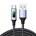 thumbnail image 3 of ZheElen TPE Smart Phone Type-C Fast Charging Cable Flexible 1m Replacement Digital 3A LCD Screen Tablet Cord Cable Accessories, 3 of 7