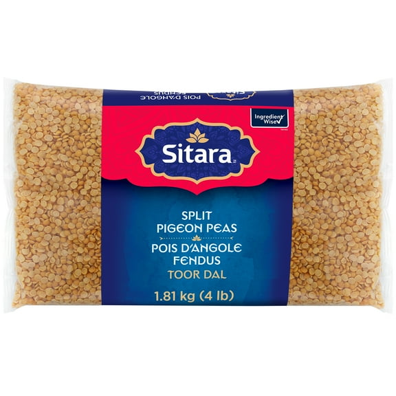 Sitara Pois d'Angole Fendus (Toor) - 4LB 1.8 kg