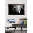 thumbnail image 2 of New York City - Lightning Storm Wall Poster, 22.375" x 34", Framed, 2 of 3