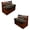 Bear Mountian American Flag, variant on ZUXONGSY Bear American Flag Pattern 4 Pack RV Dinette Cushion Covers Washable Camper Cushion Slipcover Scratch-Resistant Sofa Chair Cover Camper Seat Covers Dinette Booth
